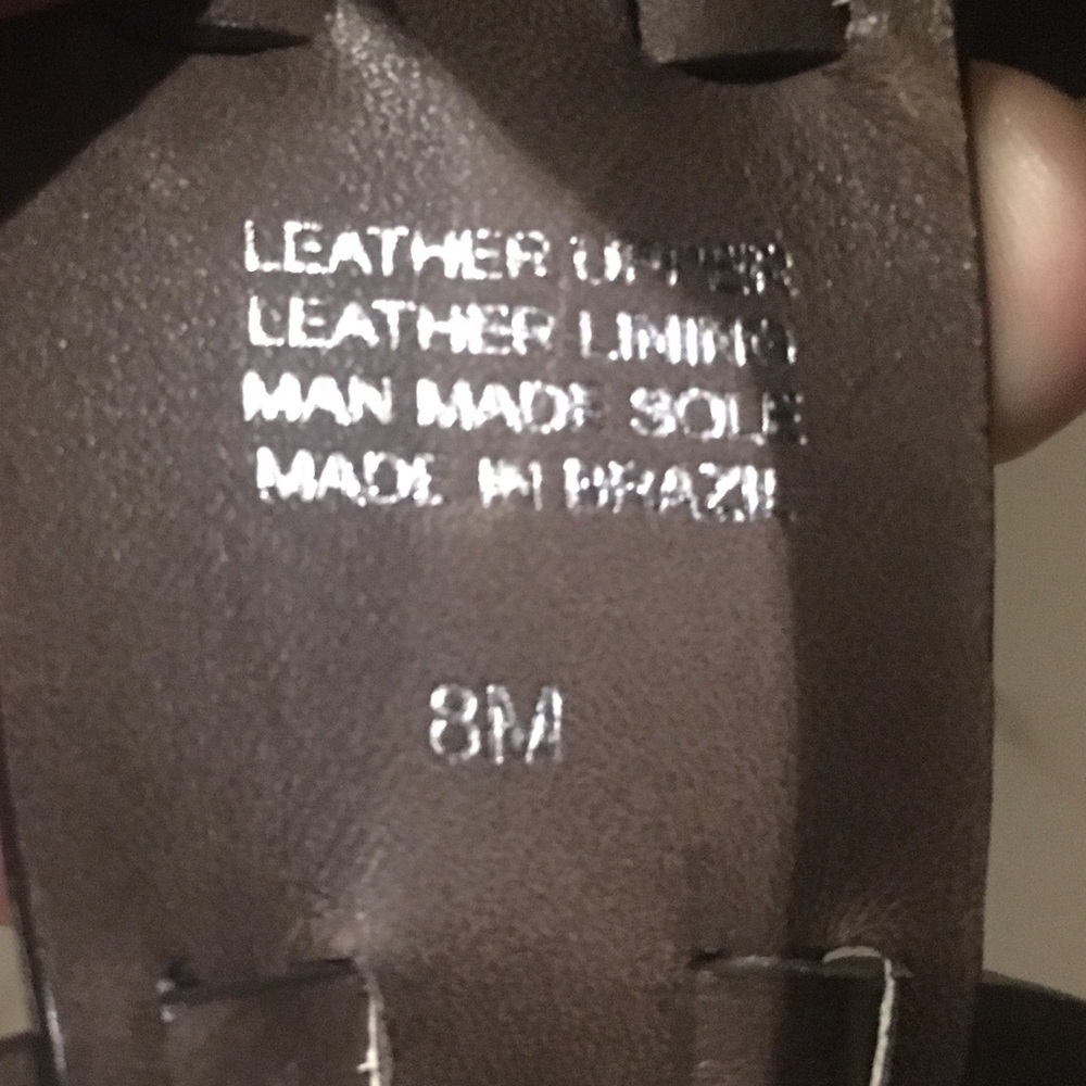 Tory Burch Python Leather Cork Wedge Sandals 8m - image 7